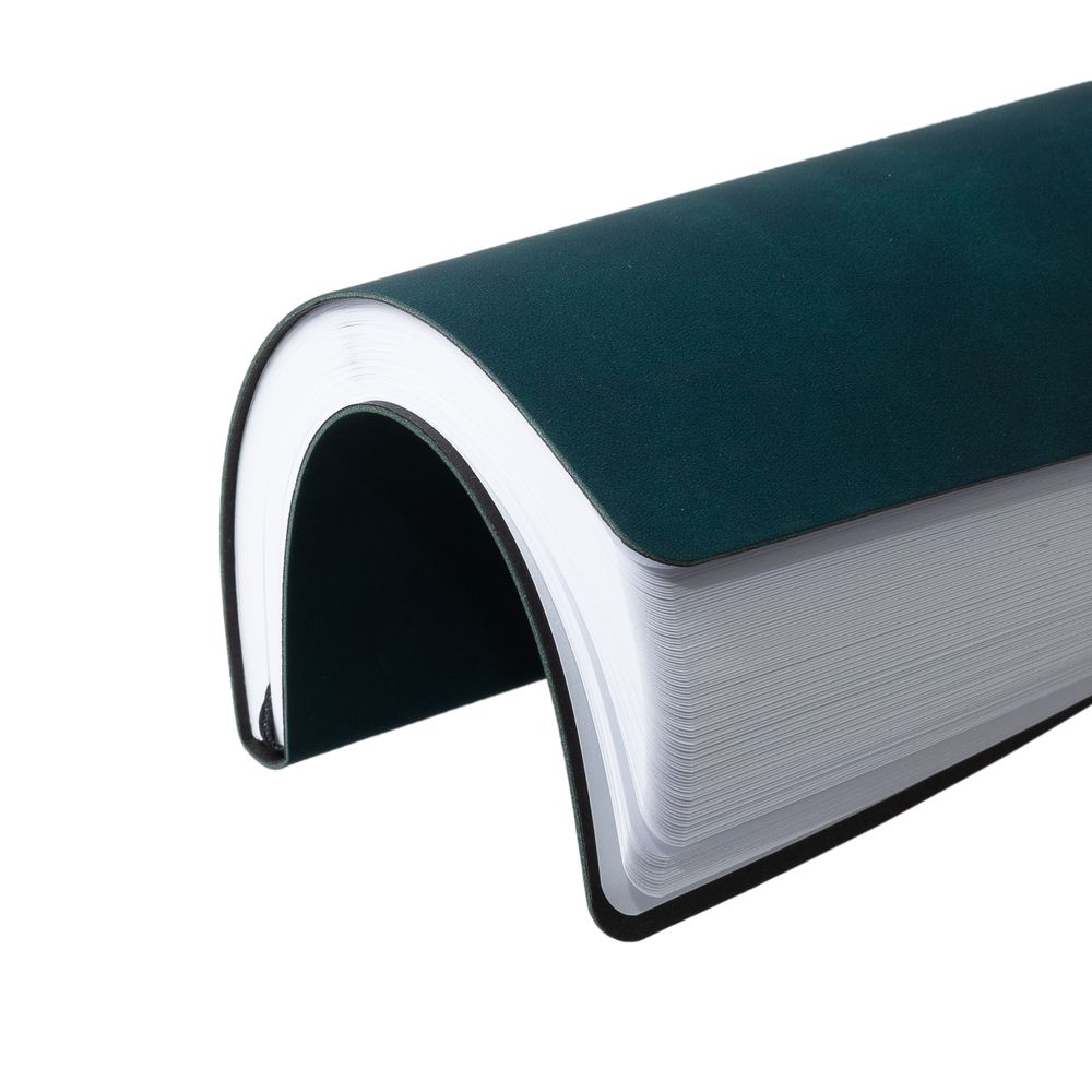 Ежедневник Nubuck Touch, недатированный, зеленый-4