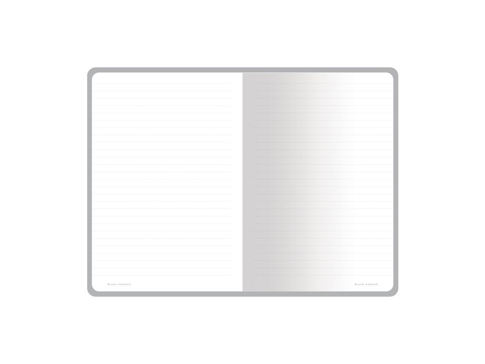 Тетрадь с каменной бумагой А5 Carrara 40 л., линейка, темно-синий-5