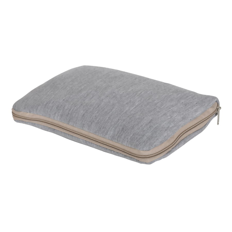 Набор дорожный "Релакс", серый; 20х15 см;  хлопок/нейлон, серый-1