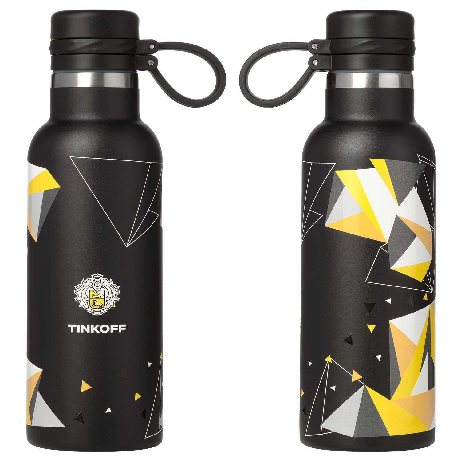 Термобутылка вакуумная герметичная Модена (Modena), черная-12