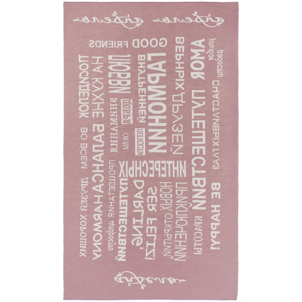 Плед на заказ Tricksy Net Light, S, полушерсть-2