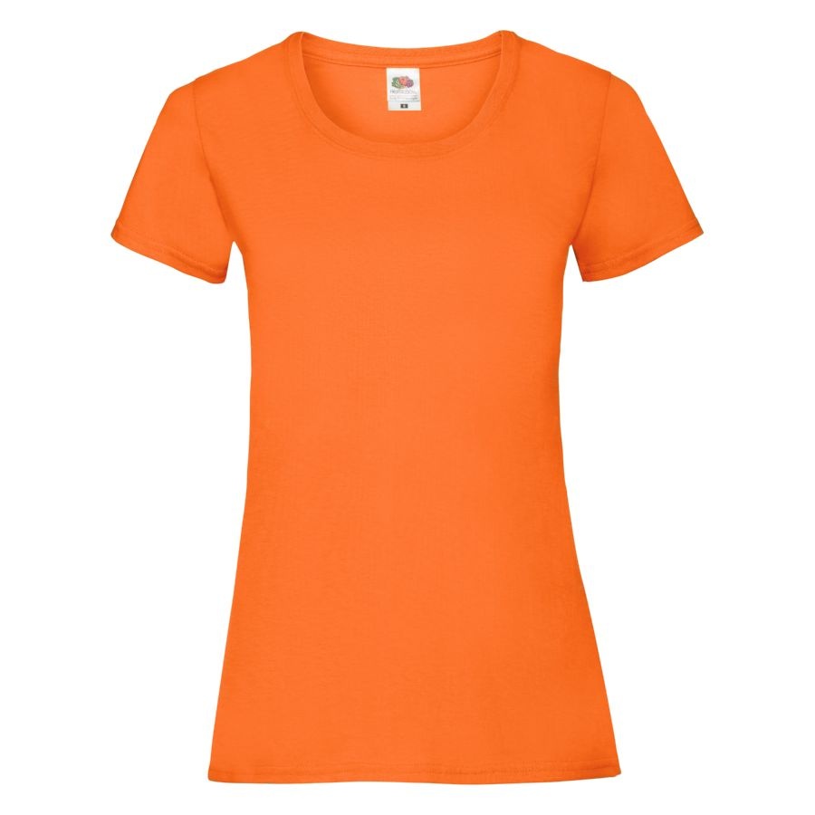 Футболка женская LADY FIT VALUEWEIGHT T 165, оранжевый-0