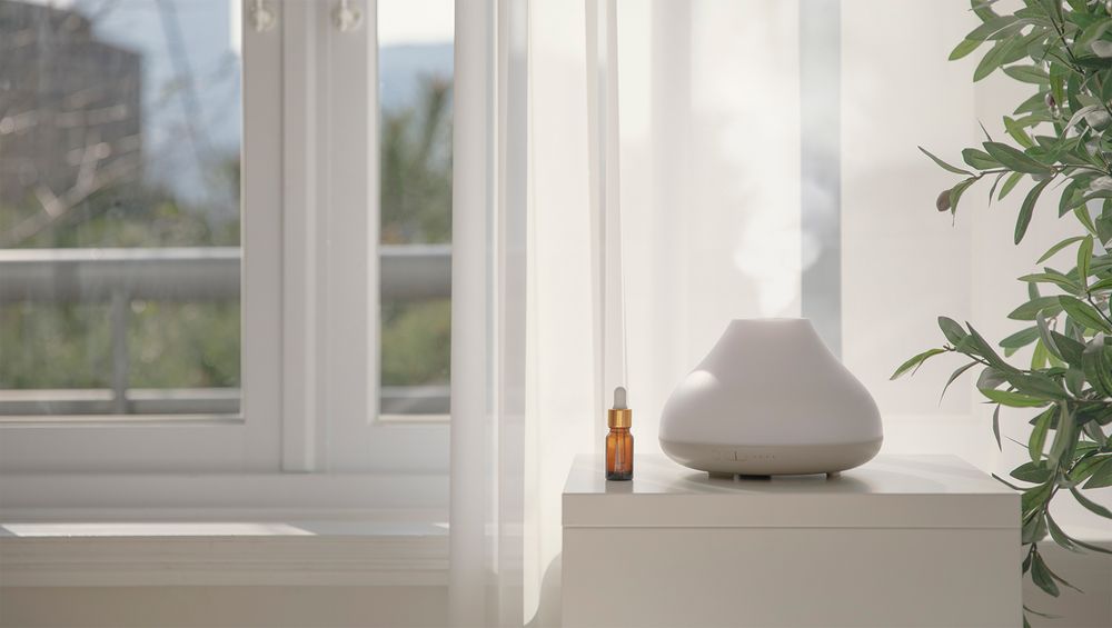 Увлажнитель-ароматизатор воздуха с подсветкой H7, белый-8