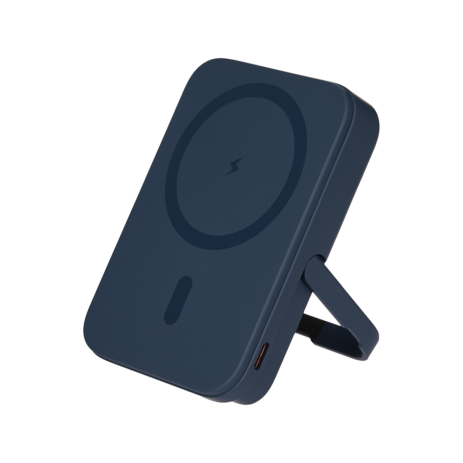 Внешний аккумулятор Юнион PD (Union PD) 10000mAh с функцией беспроводной зарядки 15W, синий-8