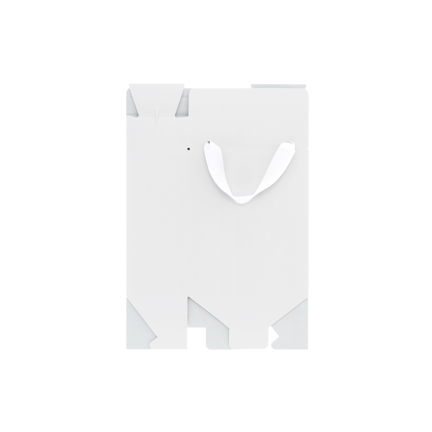 Подарочная коробка-пакет универсальная малая, белая-2