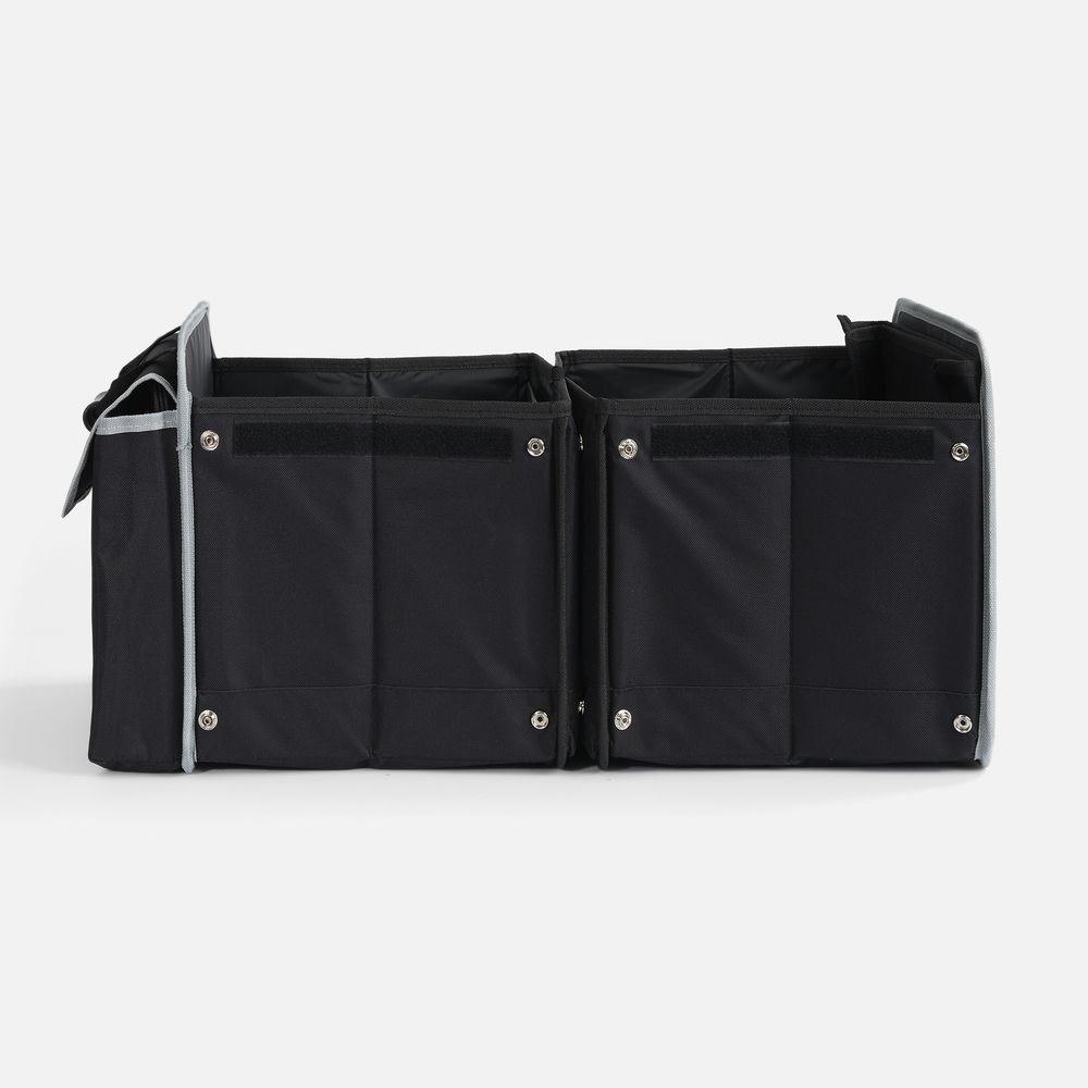 Органайзер в багажник с сумкой-холодильником Arranger, черный с серым-2