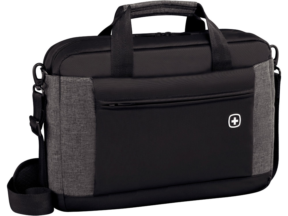 Портфель для ноутбука 16'' WENGER Underground, черный/серый, полиэстер, 43 x 9 x 31 см, 9 л-3