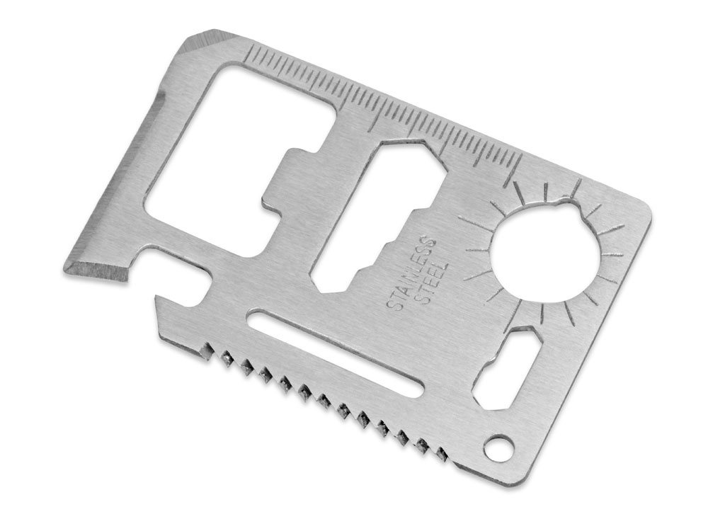 Мультиинструмент в чехле Helper mini, стальной-1