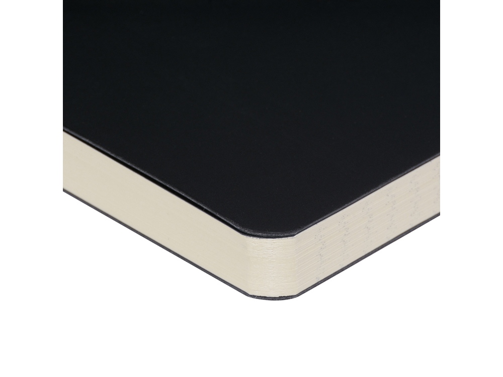 Ежедневник А5 недатированный Megapolis Velvet Flex, черный-2