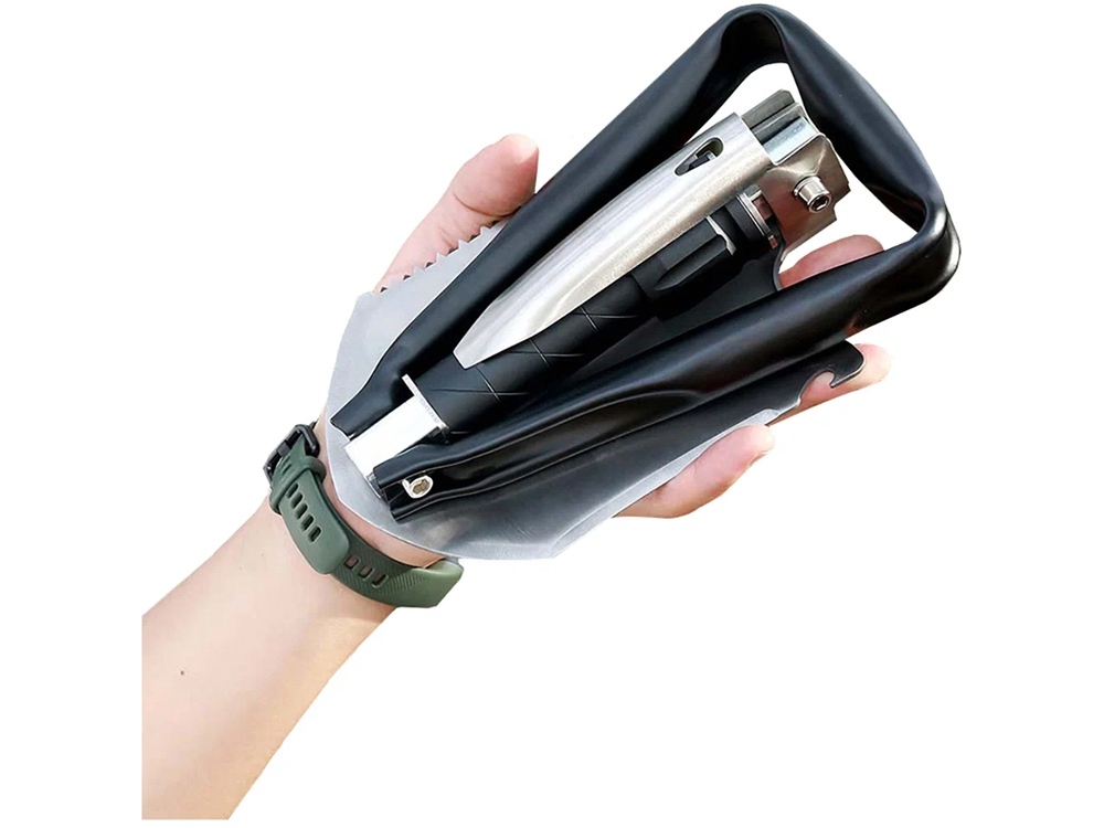 Складная мини лопата Nextool, черная (NE20033)-8