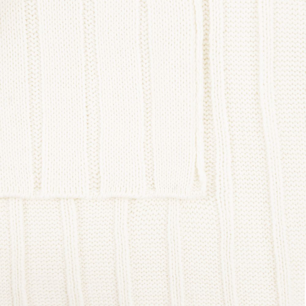 Плед Tressa, белый (молочный)-2