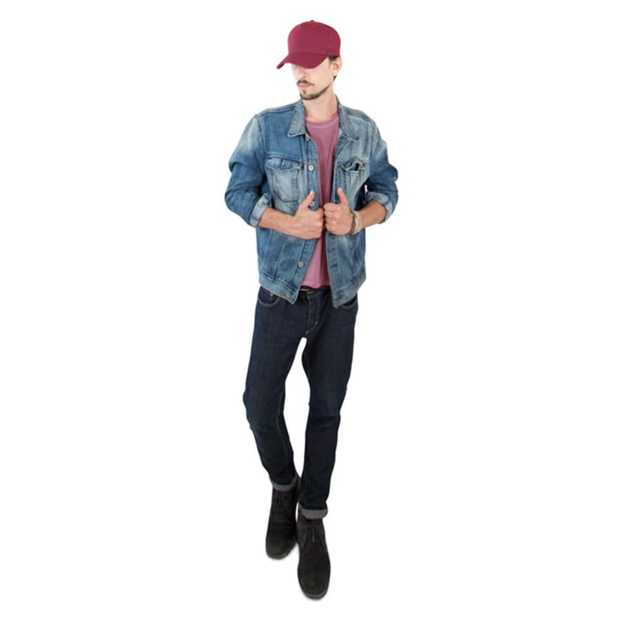 Бейсболка CARGO, 5 клиньев, металлическая застежка, светло-бежевый-4