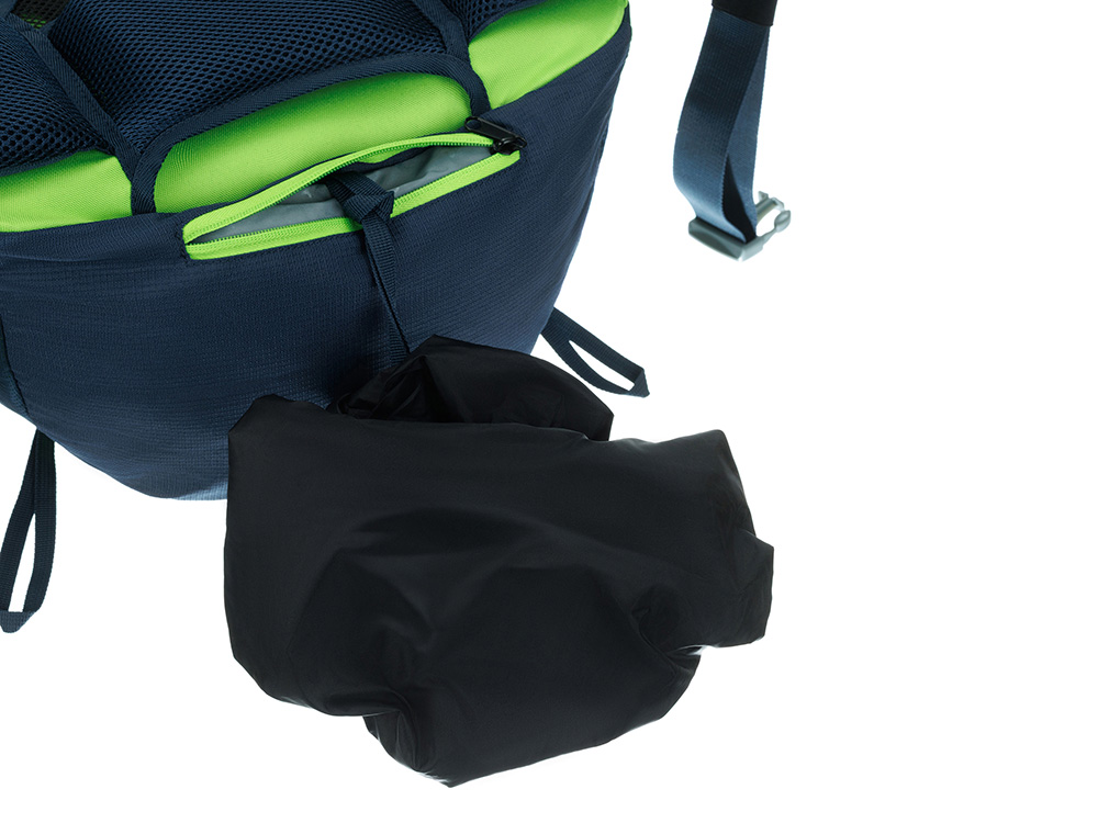 Туристический рюкзак TORBER КЕМПИНГ, синий/салатовый, полиэстер, 36 х 54 х 16 см-10