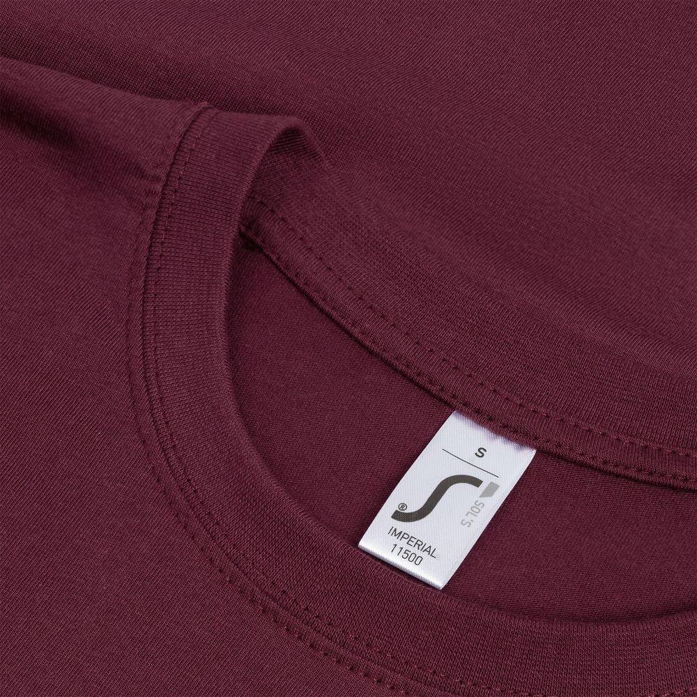 Футболка Imperial 190, бордовая-2