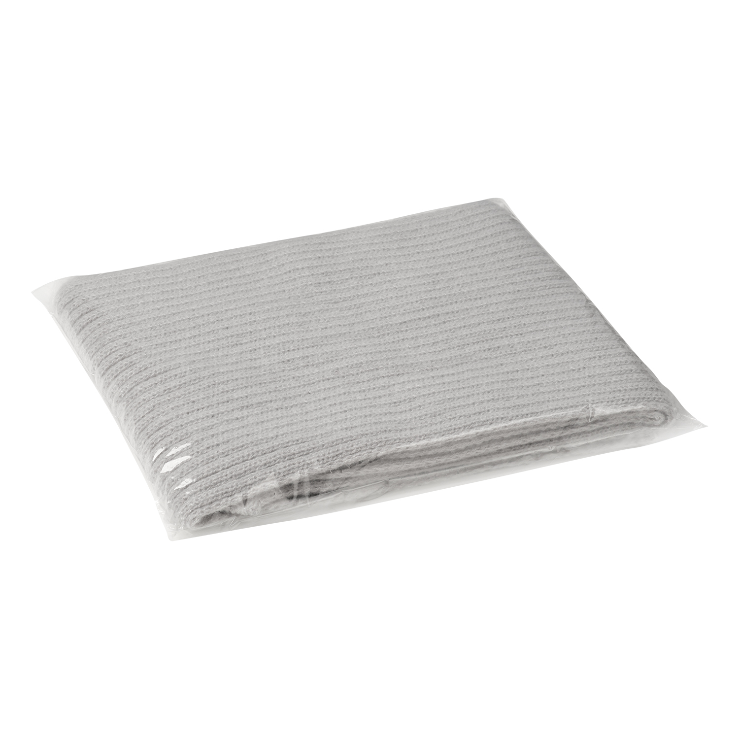 Шарф Forges вязаный, серый-7