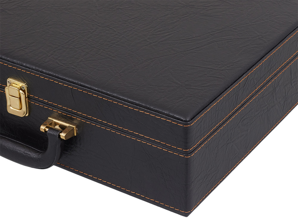 Дипломат подарочный, темно-коричневый-4