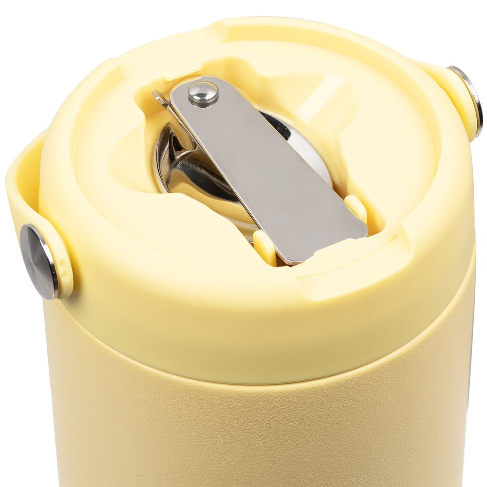 Термос для еды Tabenodo, желтый-2