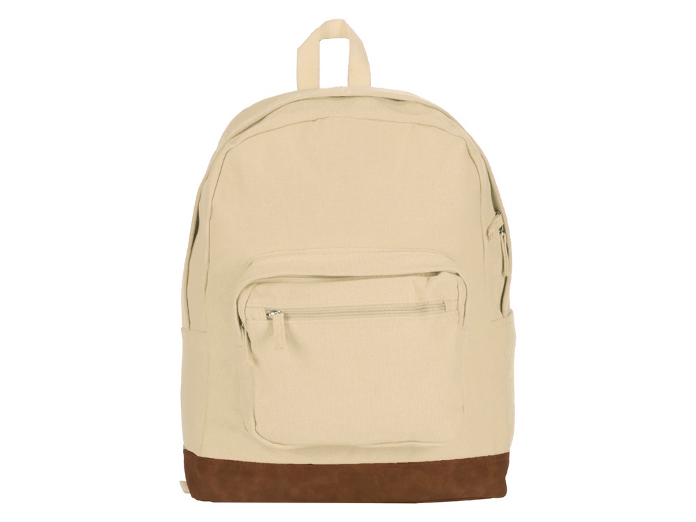 Рюкзак Shammy с эко-замшей для ноутбука 15, молочный-2