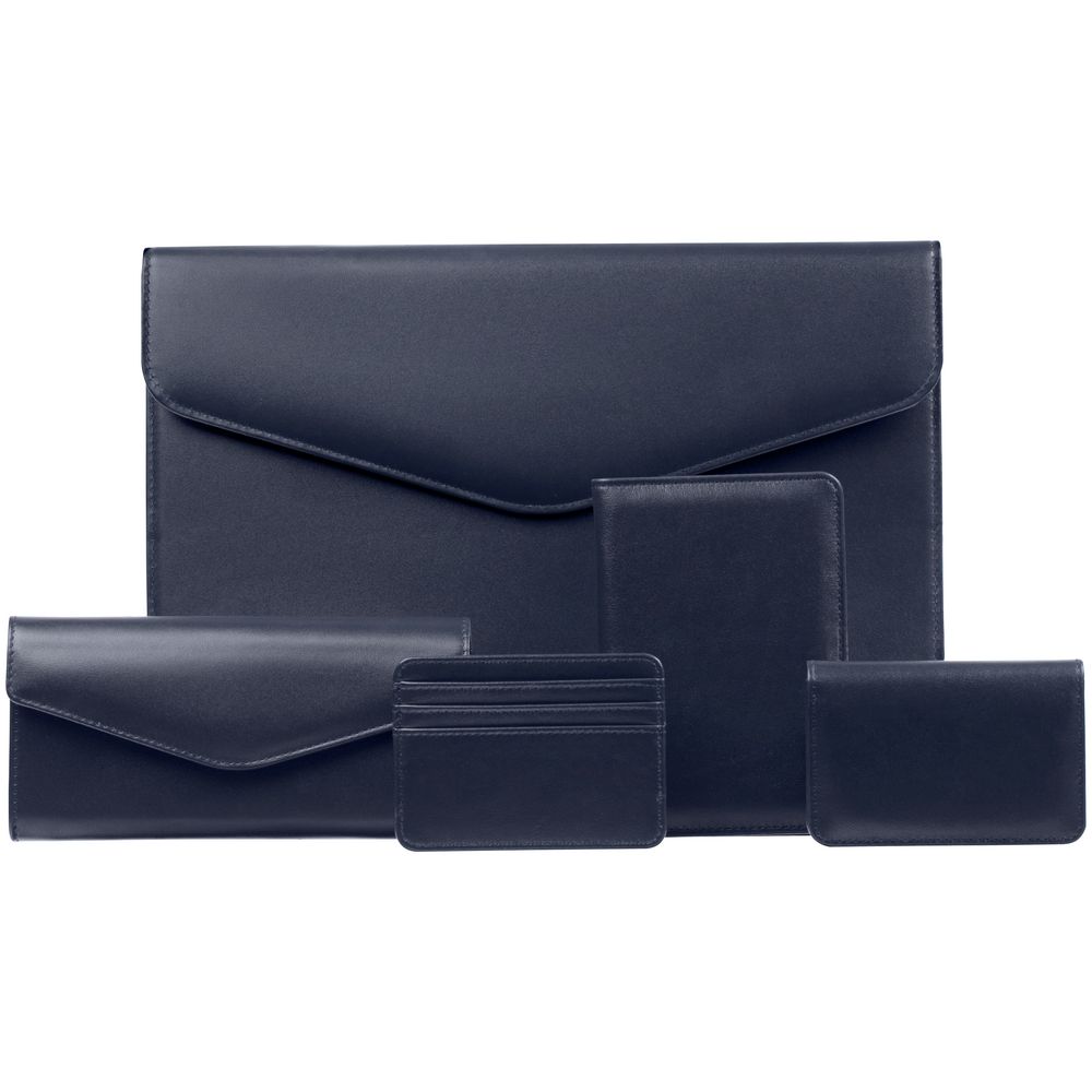 Папка для документов Signature, синяя-3