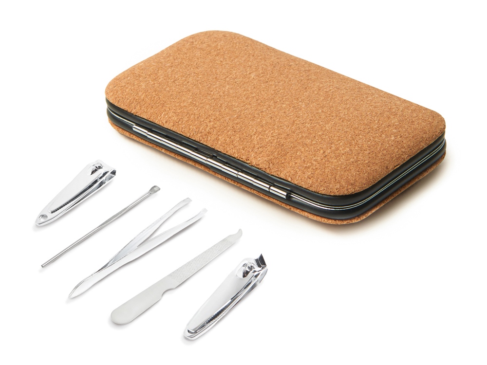 Набор для маникюра Naomi, натуральный-0