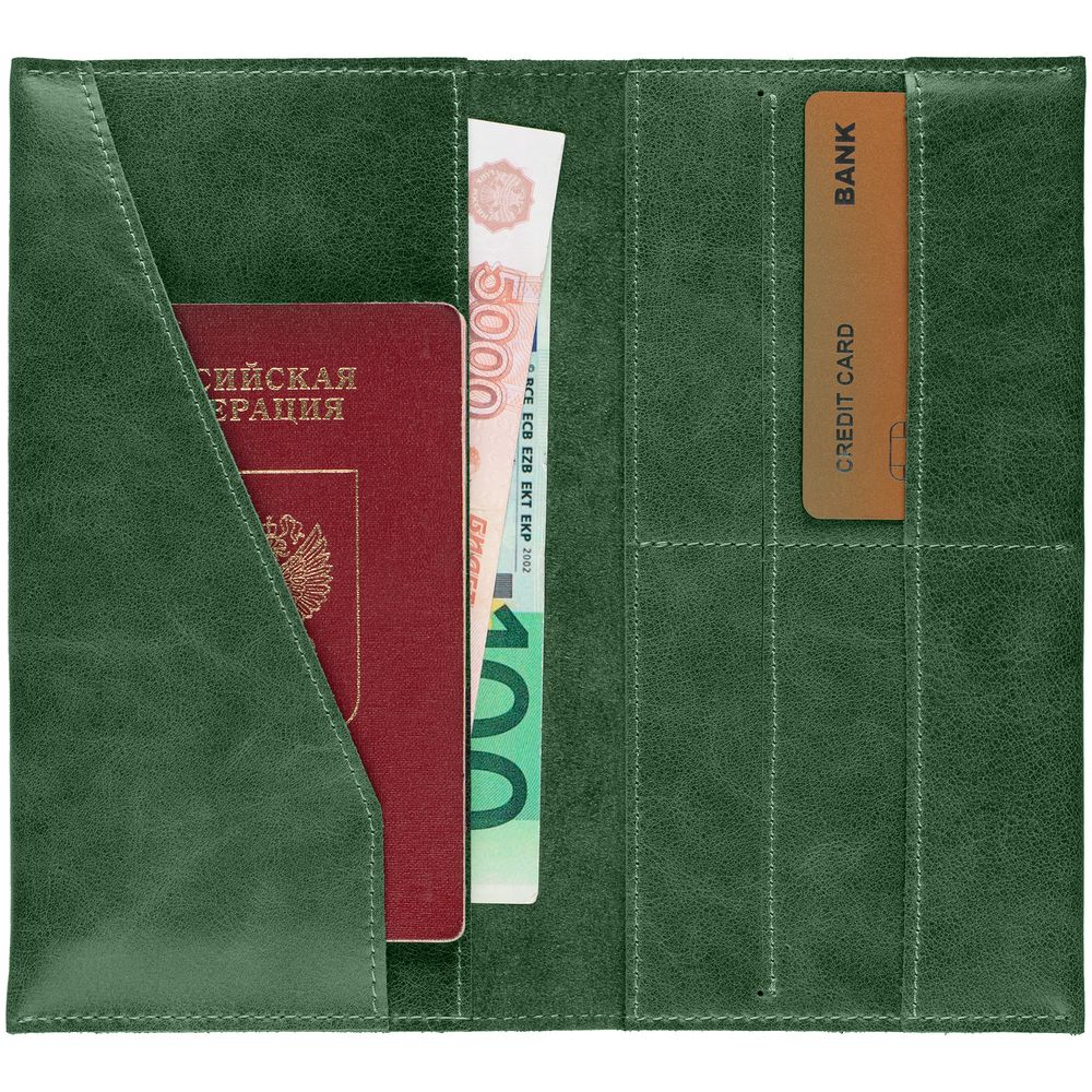 Дорожный органайзер Apache, темно-зеленый-2