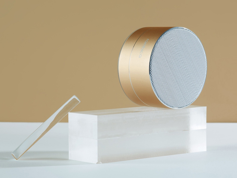 Портативная акустика Rombica Mysound BT-03 4C, золотистый-6