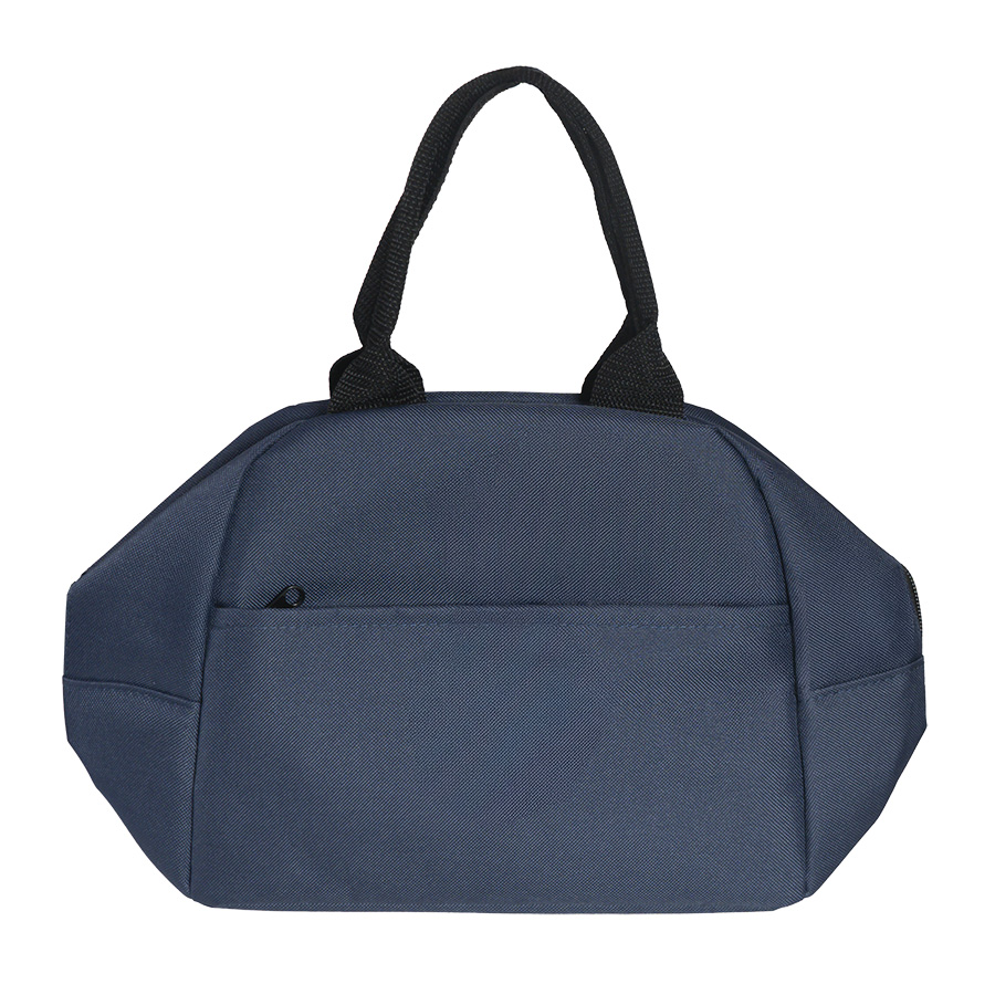 Термосумка "LUNCH", т.синий, 25 x 21 x 17 см, полиэстер 600D, темно-синий-3