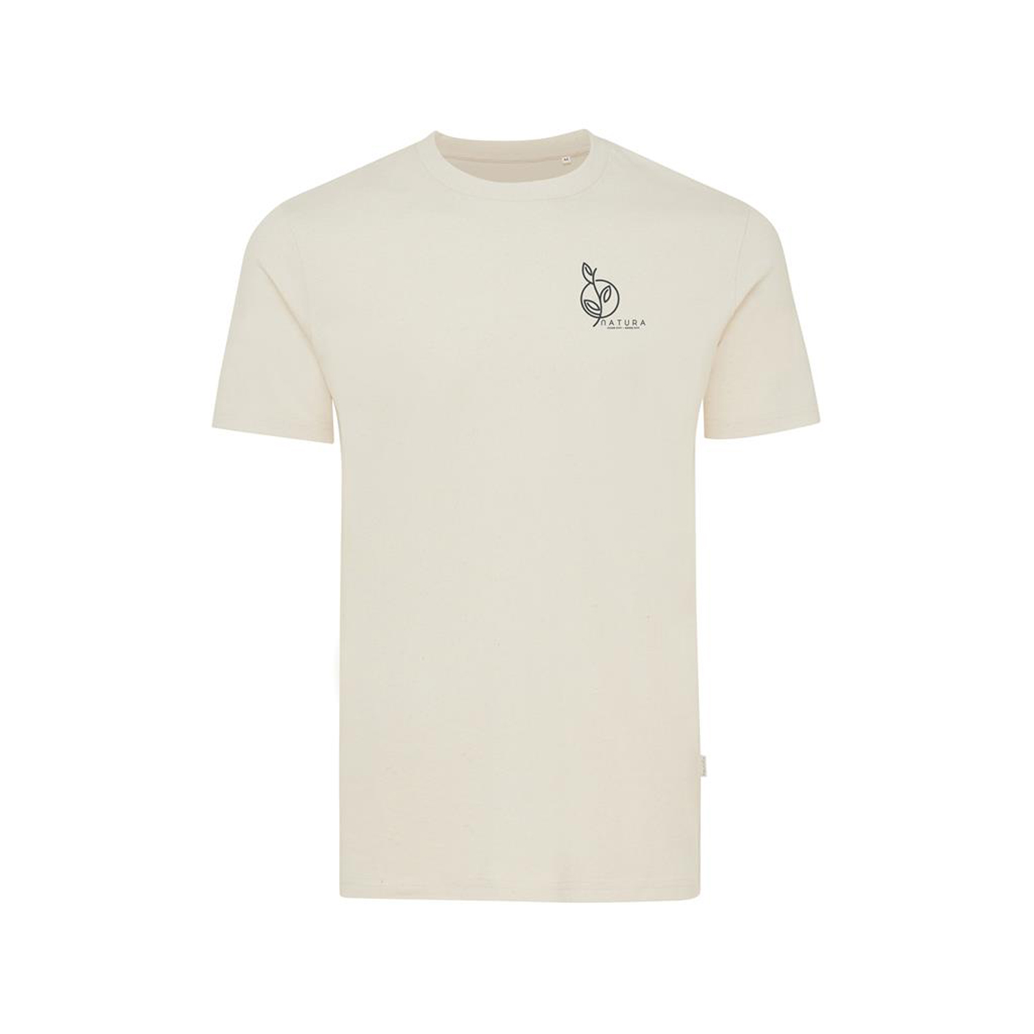 Футболка Iqoniq Manuel из переработанного неокрашенного хлопка, унисекс, 180 г/м²-2