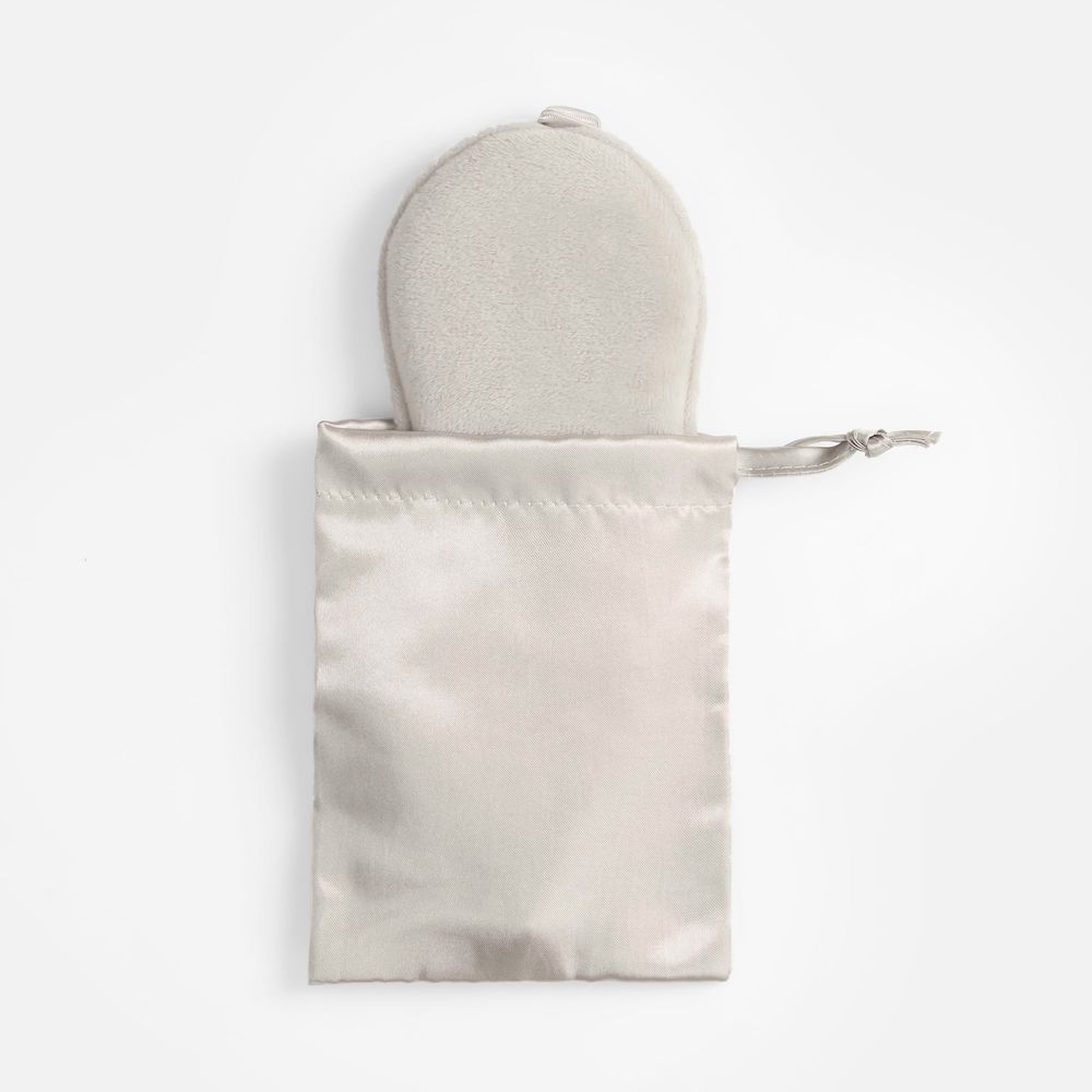 Двухстороняя маска для сна Veluto, серая-2