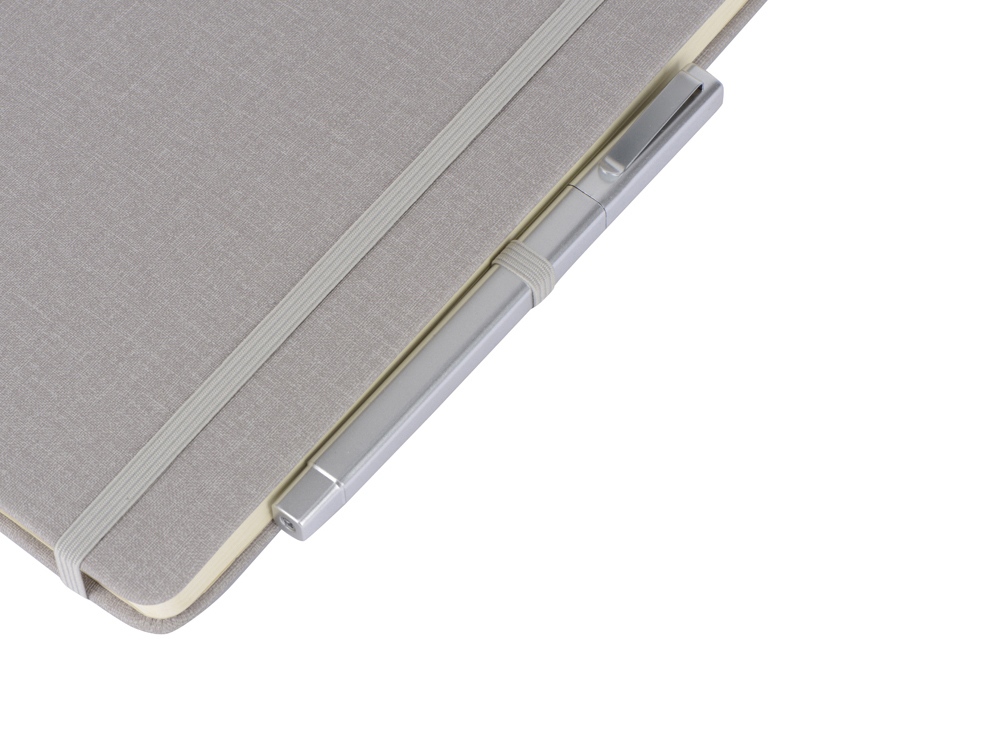 Блокнот А5 Ribby 145*215 мм, светло-серый-1