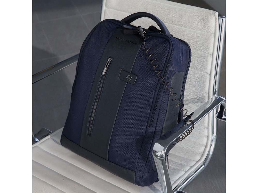 Рюкзак, Piquadro Brief, Темно-синий-6