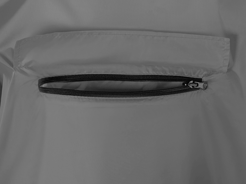 Дождевик - пончо Galaxy со светоотражающими элементами, серый-5