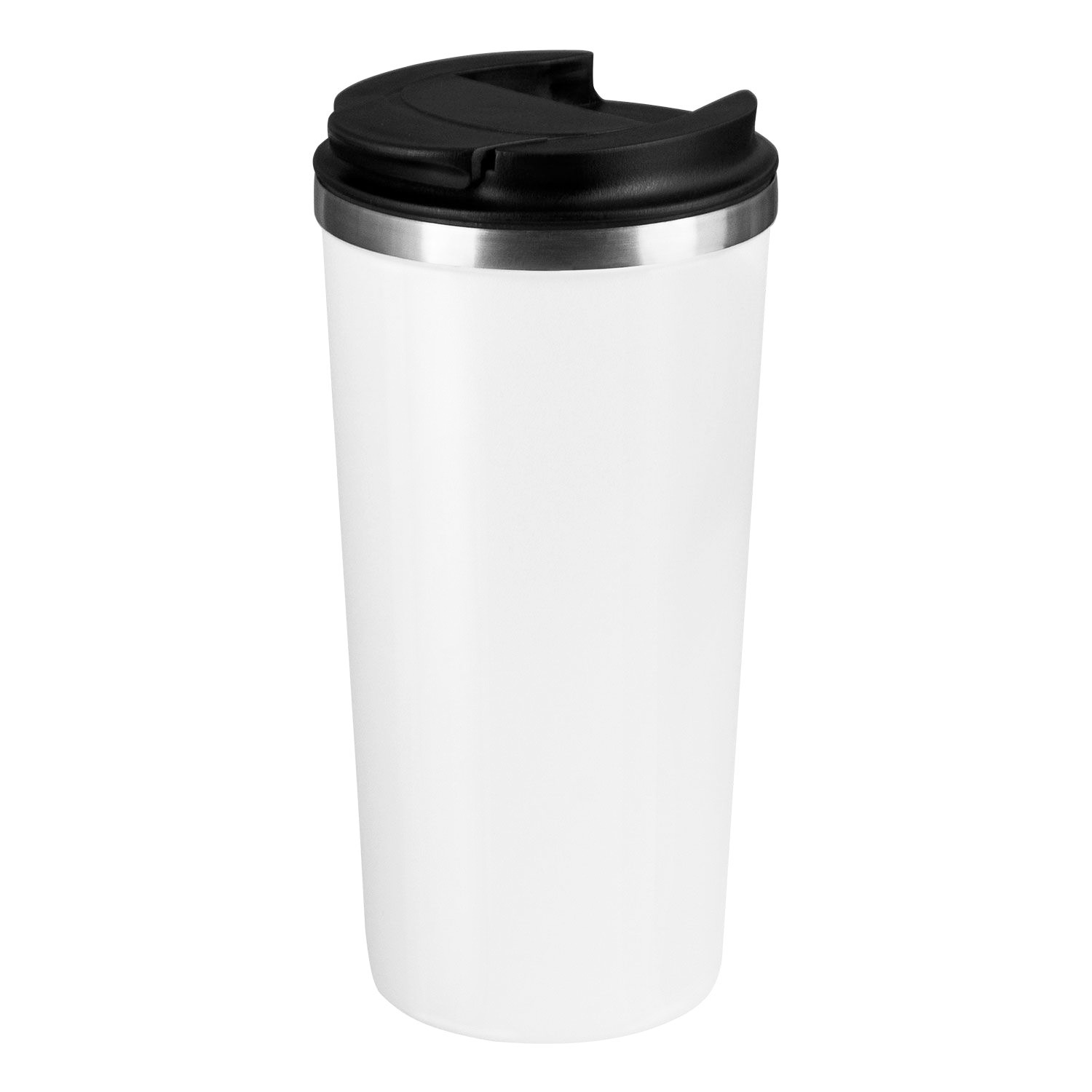 Термокружка вакуумная Палермо (Palermo), белая, гладкое покрытие-2