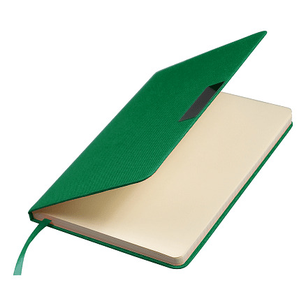 Блокнот А5 Hobard, Зелёный-3