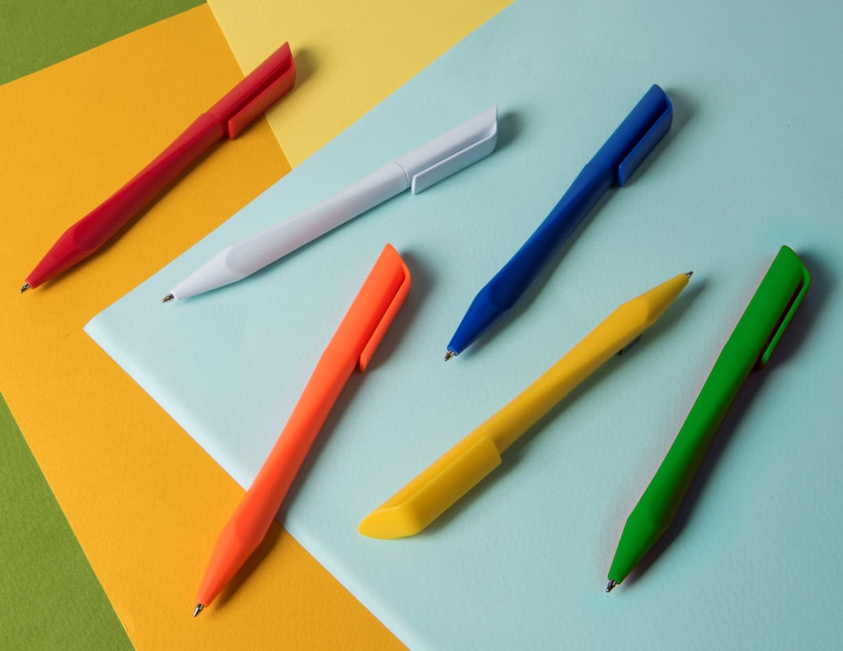 Ручка шариковая N7, желтый-1