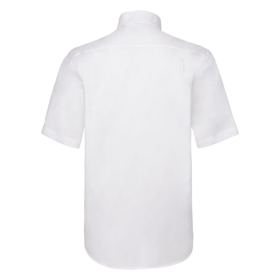 Рубашка мужская SHORT SLEEVE OXFORD SHIRT 130 , белый-1