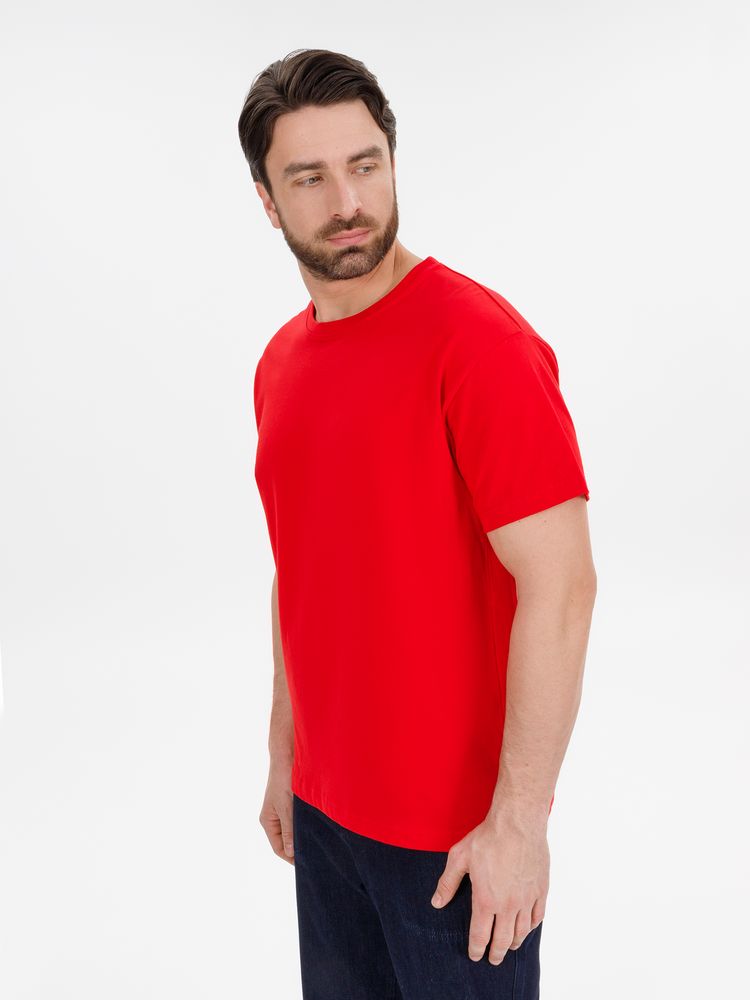 Футболка унисекс T-Bolka 180, красная-6