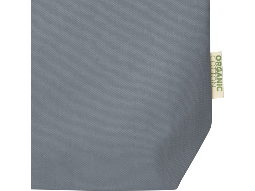 Orissa эко-сумка из органического материала GOTS, плотностью 270 г/м² - Серый-3