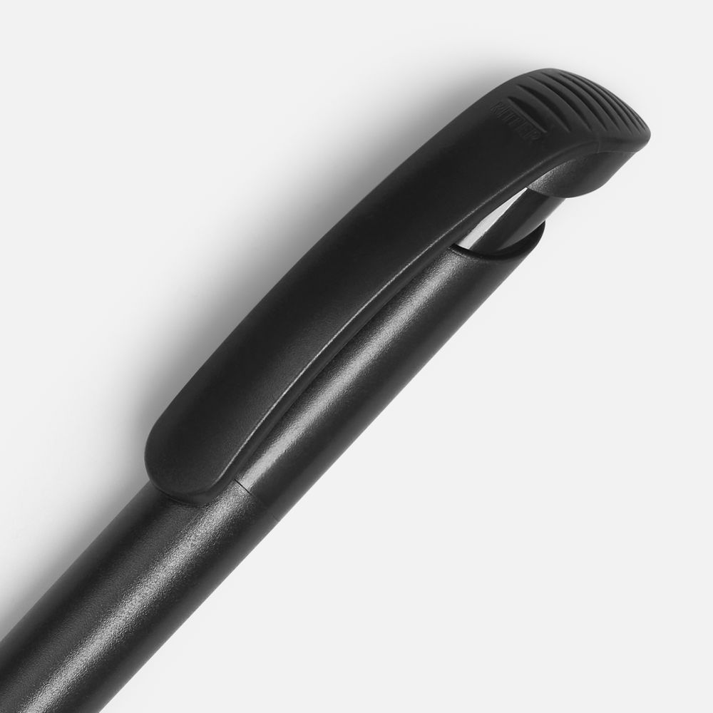 Ручка шариковая Clear Solid, черная-2