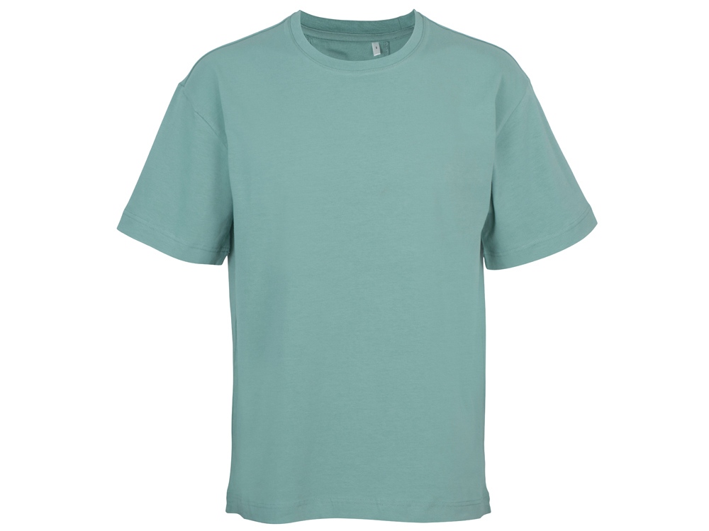 Футболка оверсайз Vienna унисекс , припылено-бирюзовый-9