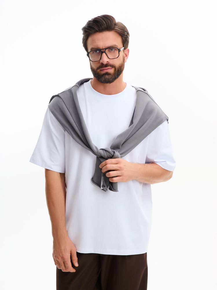 Футболка оверсайз Kangas, белая-0