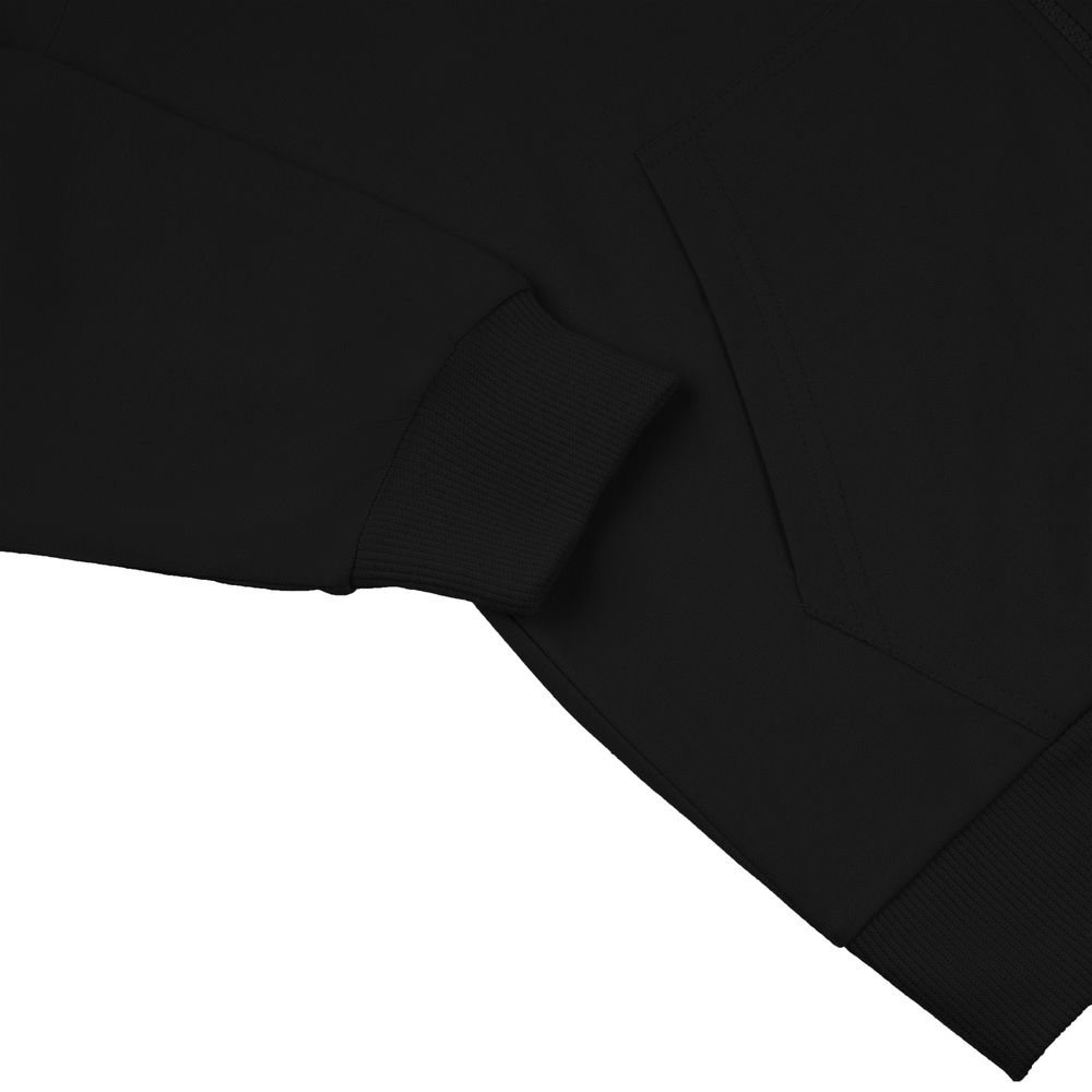 Толстовка на молнии с капюшоном Siverga 2.0, черная-1