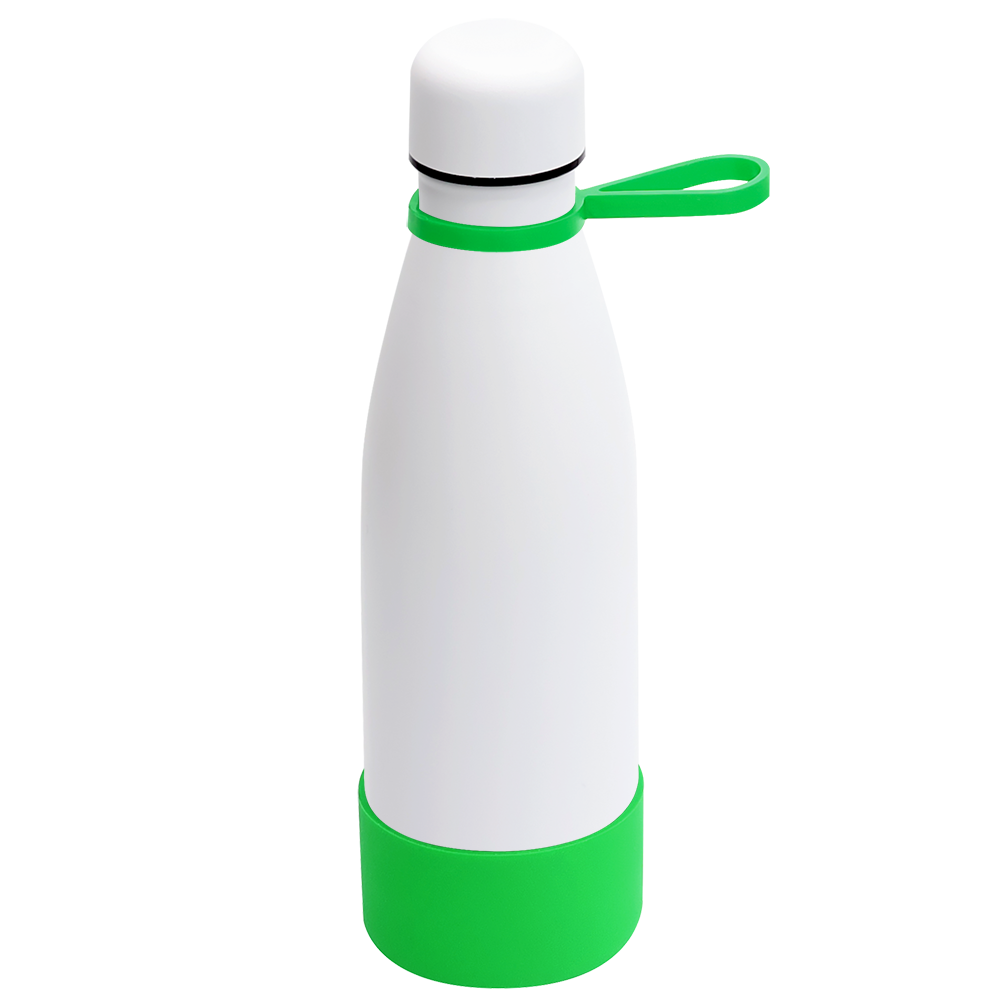 Термобутылка герметичная вакуумная Olivia To Go, Белый/зелёный-1