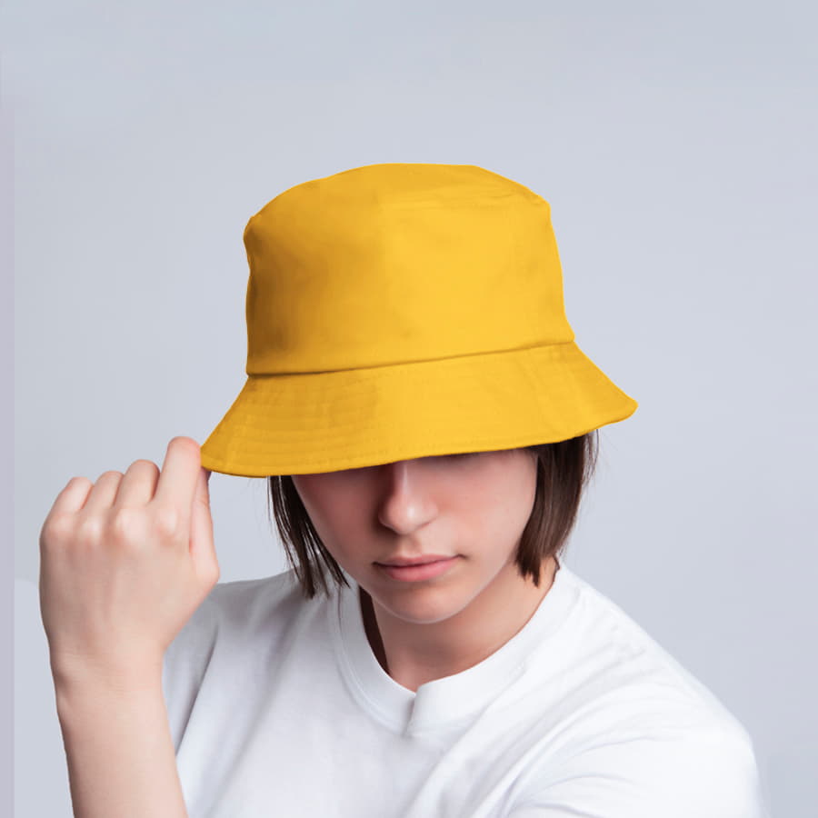 Хлопковая панама BRIM 250, желтый-1