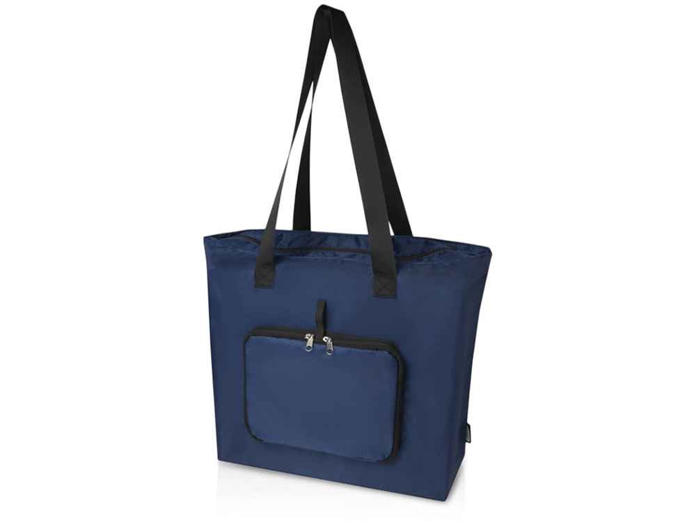 EcoFold Складная эко-сумка из RPET 16 л - Темно - синий-0