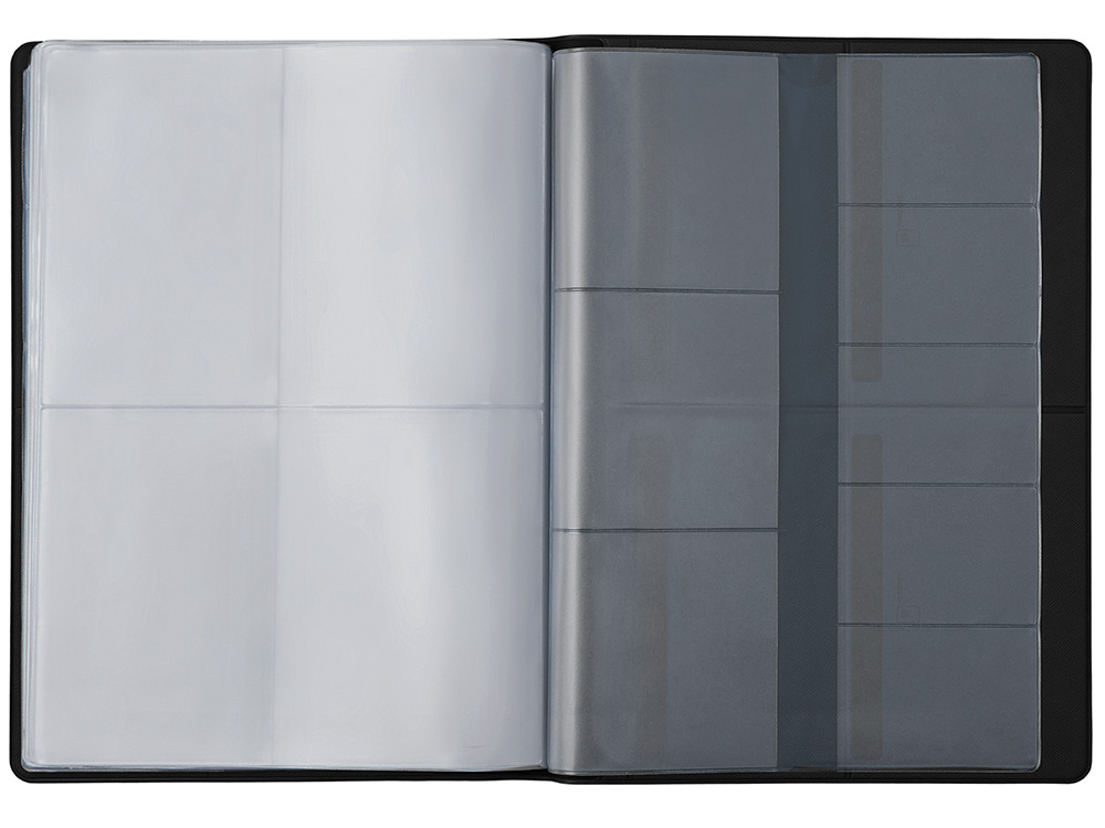 Органайзер Favor 2.0 для семейных документов на 4 комплекта документов, формат А4, черный-10