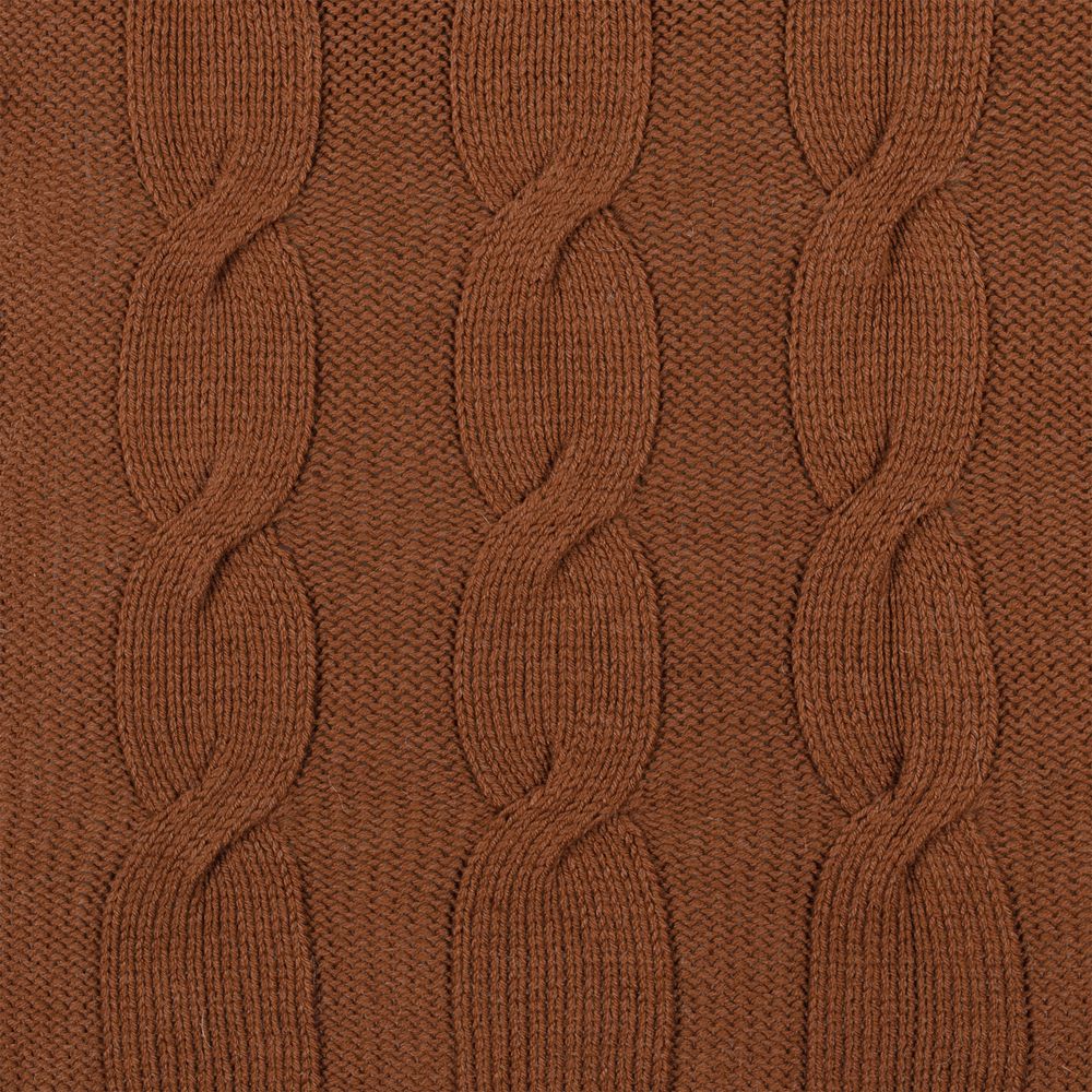 Плед Snefald, коричневый (темное золото)-2