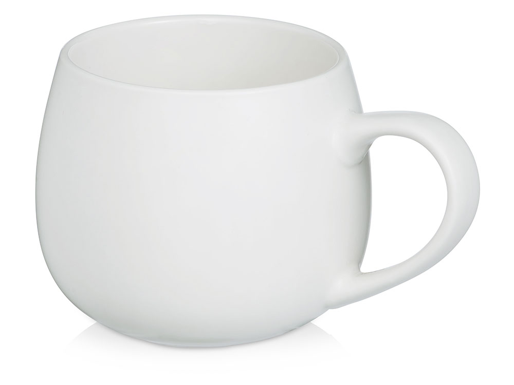 Кружка круглой формы Verlo, 410мл, белый-0