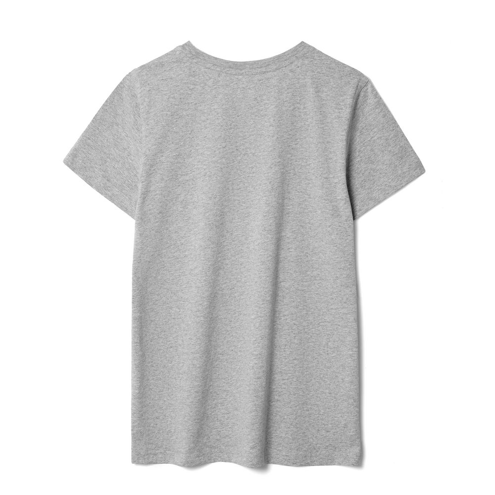 Футболка женская T-bolka Stretch Lady, серый меланж-1
