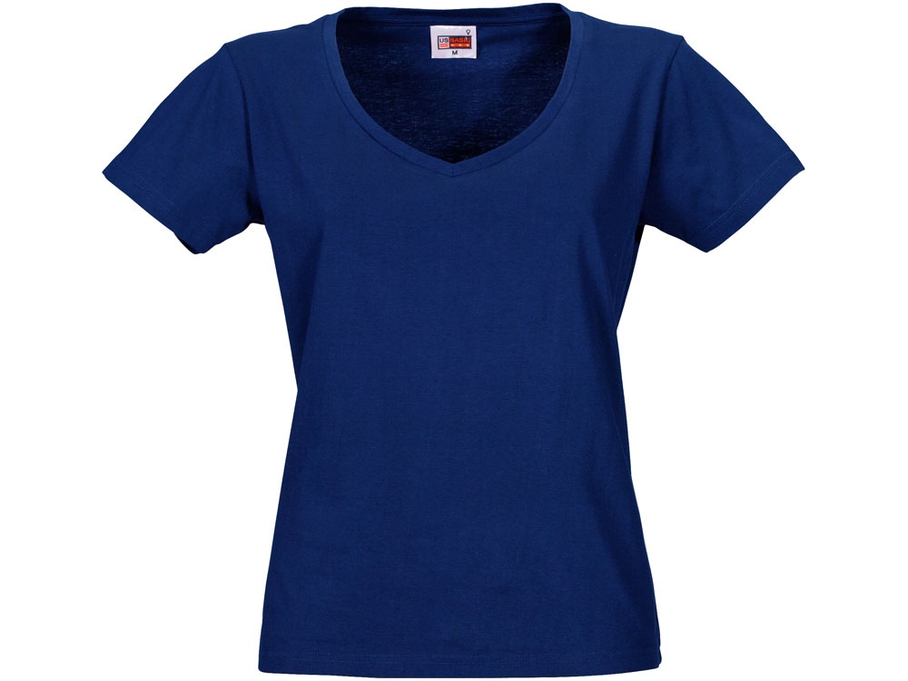 Футболка Heavy Super Club женская с V-образным вырезом, кл.синий-6